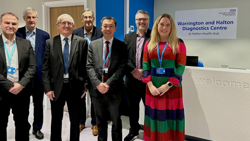 Warrington and Halton Diagnostics Centre officially opens at Halton Health Hub