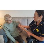 John Gore, 73, receiving care from the Hospital at Home service